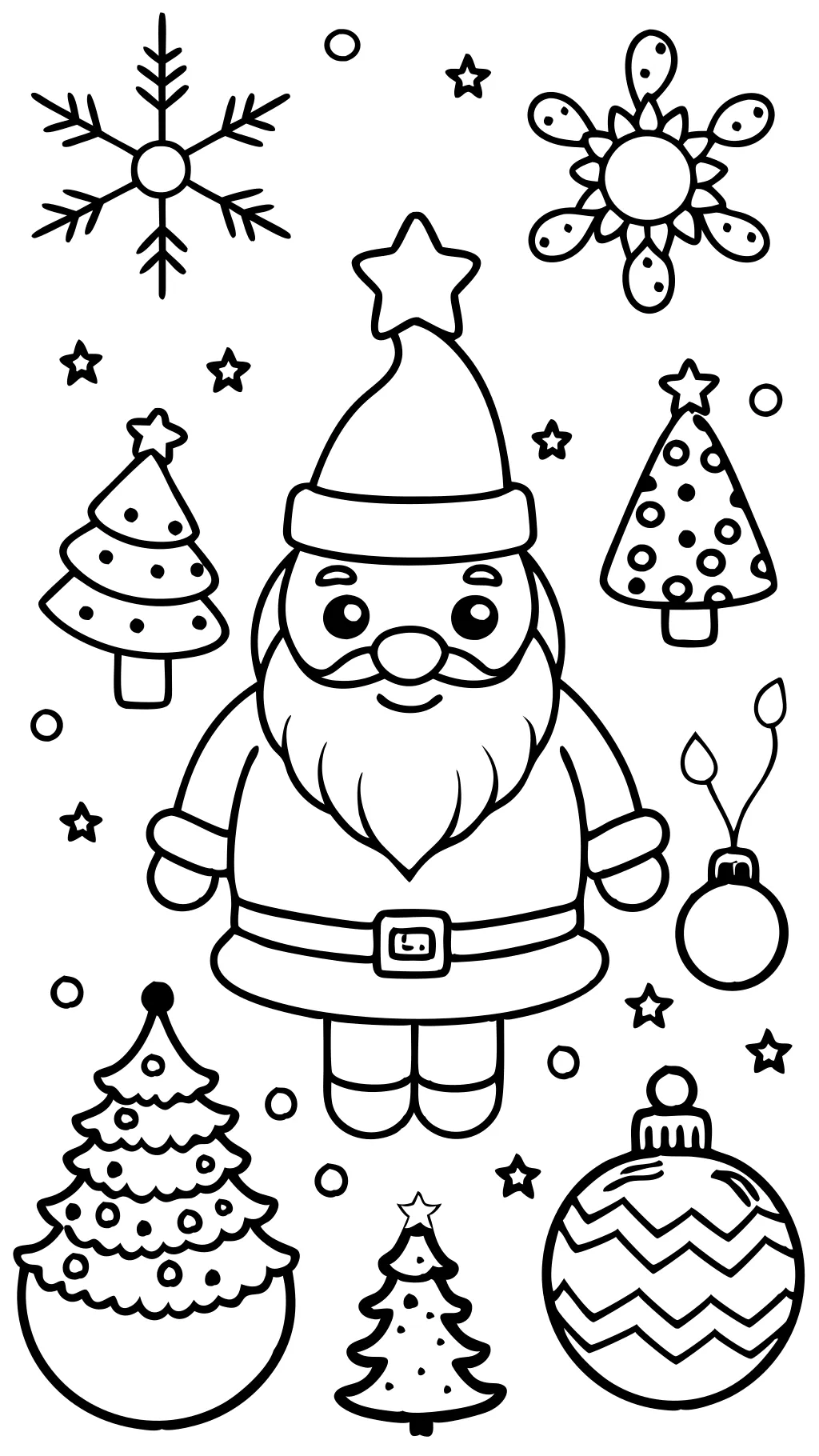 coloriages imprimables de Noël gratuits